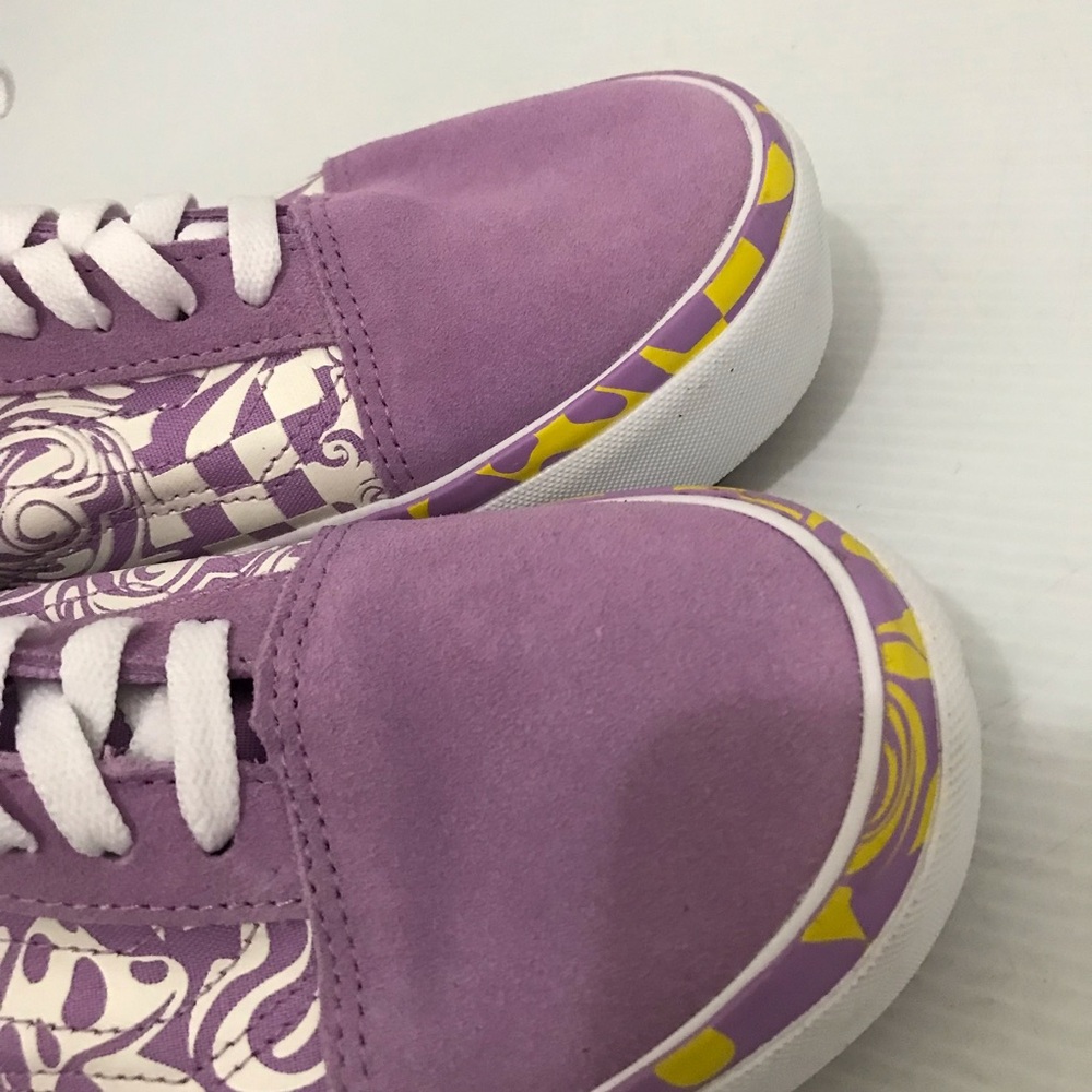 New Vans Old Skool Stacked Platform Sneaker Wavy Daze Lilac Purple Women’s 9.5 - Picture 6 of 9